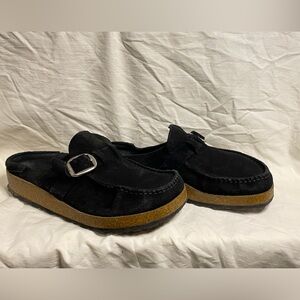 Birkenstock Buckley 39 black suede